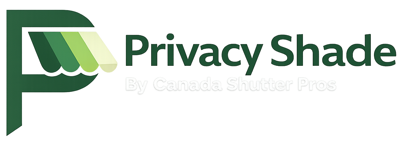 Privacy Shade by Canada Shutter Pros